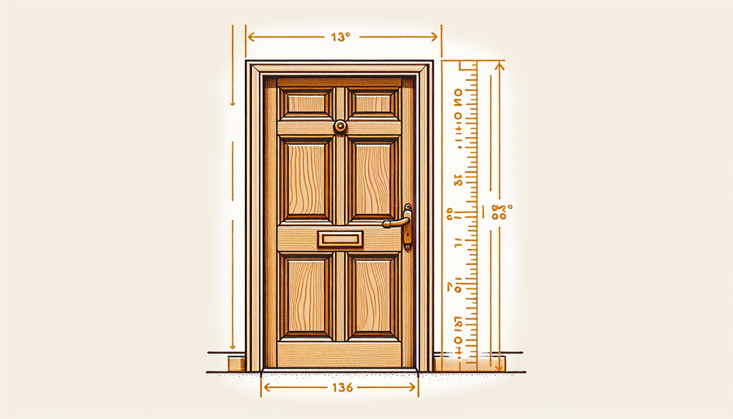 Breiten von Haustüren im Vergleich - Wie breit ist eine Tür?