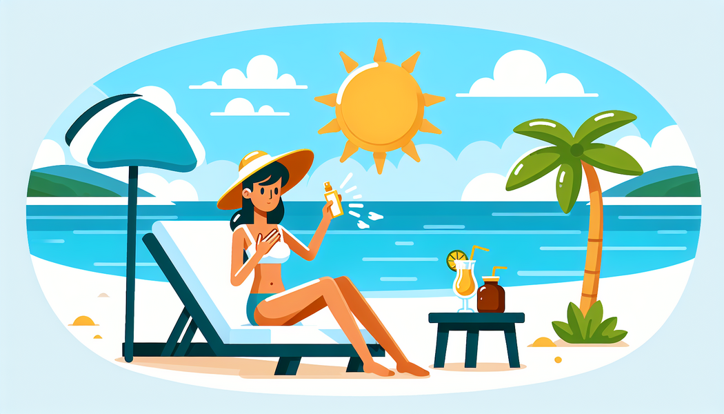 Sonnenbaden mit regelmäßigen Pausen - Wie wird man schnell braun?