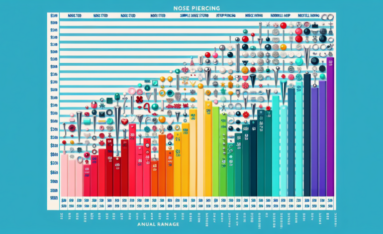 Wie viel kostet ein Nasenpiercing?