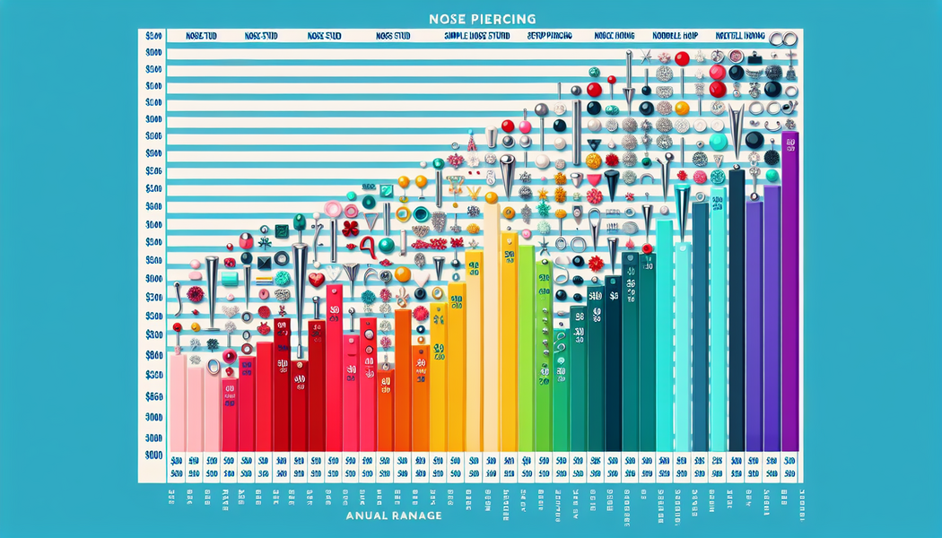 Wie viel kostet ein Nasenpiercing?